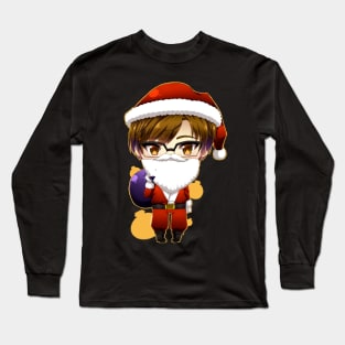 Mystic Messenger: Jaehee Christmas vers. Long Sleeve T-Shirt